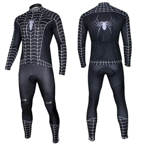Black Spider Man Костюм супергероя для косплея на велосипеде, комплект с длинными рукавами, Человек-паук, Бэтмен, Америка, Столичный костюм для косплея, модный фигурный костюм, Прямая поставка - Цвет: Black Spider Man