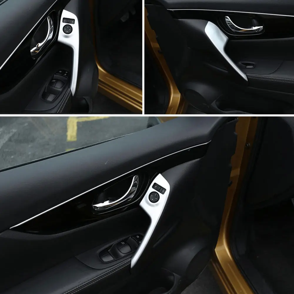 ABS передняя дверная ручка кнопка окна крышка отделка рамки украшенная рамка для