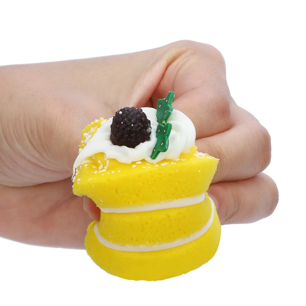 Squishies торт Радуга Джамбо медленно поднимающийся Kawaii ароматизированный сыр Squishies Шарм милый хлеб ремень ребенок игрушка подарок