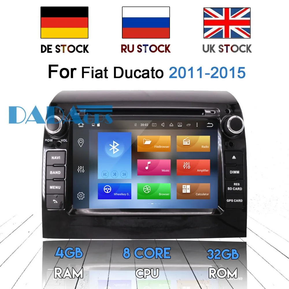 Автомагнитола на Android DVD плеер GPS навигация для автомобиля FIAT DUCATO CITROEN Jumper PEUGEOT Boxer