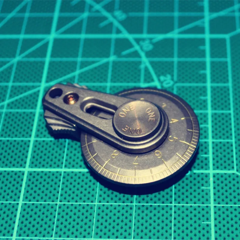 Инструмент EDC титановая рулонная линейка мини карманные инструменты для всего измерения умная Милая линейка