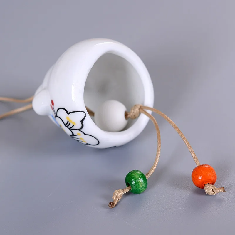 Керамические ветряные колокольчики подвеска в виде кошки на удачу украшение для