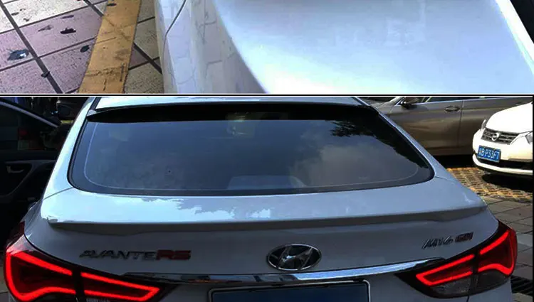 4 шт. автомобильный головной светильник для hyundai Elantra задний светильник s 2011- для Elantra светодиодный задний фонарь+ сигнал поворота+ тормоз+ задний светодиодный светильник