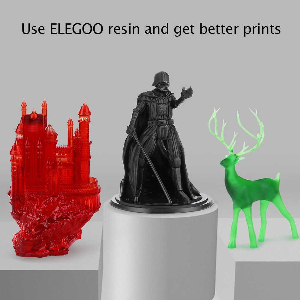 ELEGOO Mars UV набор для фотовспышки LCD 3D принтера с полимерным набором или FEP пленками 3
