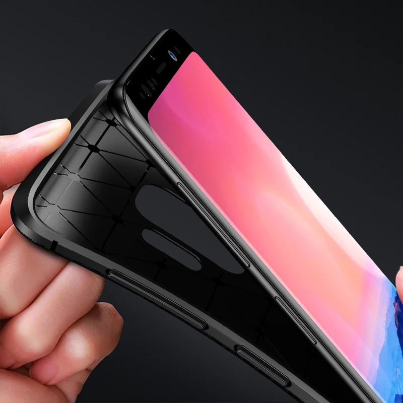 

Carbon Fiber Case for Samsung Galaxy S9 Plus Note 9 A6 A8 Plus 2018 J4 J6 J8 Plus Prime A7 2018 A750 Soft Silicone TPU Cover
