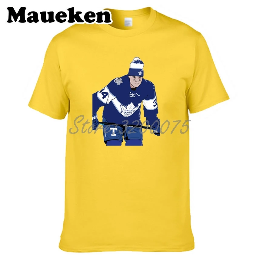 Auston Matthews 34 Мужская футболка toronto одежда мужская W17121002|t shirt men|men tshirtt |