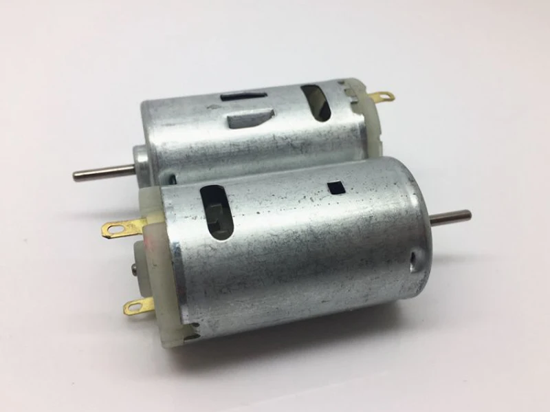 2pcs High-speed Large Torque 390 Carbon Brush Motor w/ Cooling Fan DC 6V-12V for RC Model DIY 12V 15000RPM High Speed Engine | Игрушки и