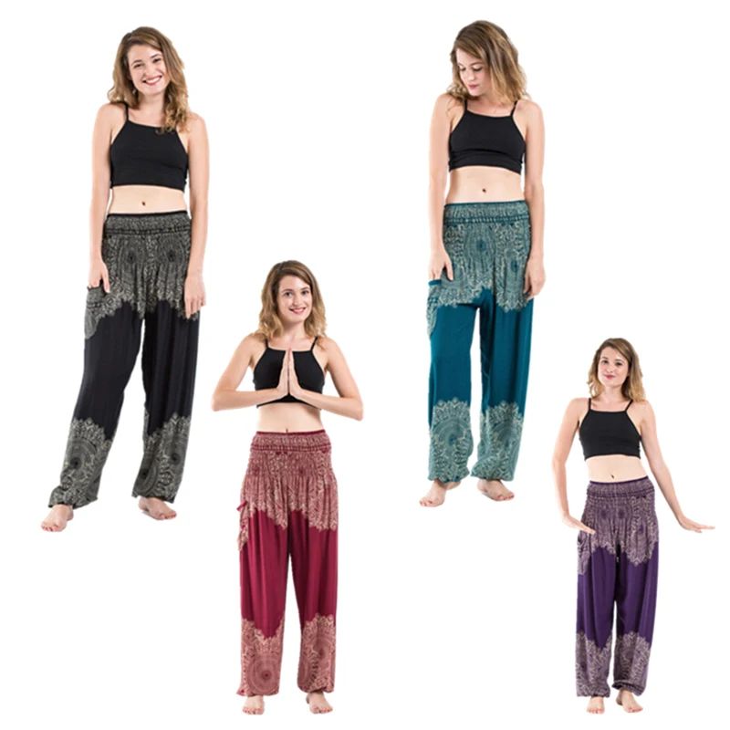 Женские свободные брюки с широкими штанинами больших размеров длинные для