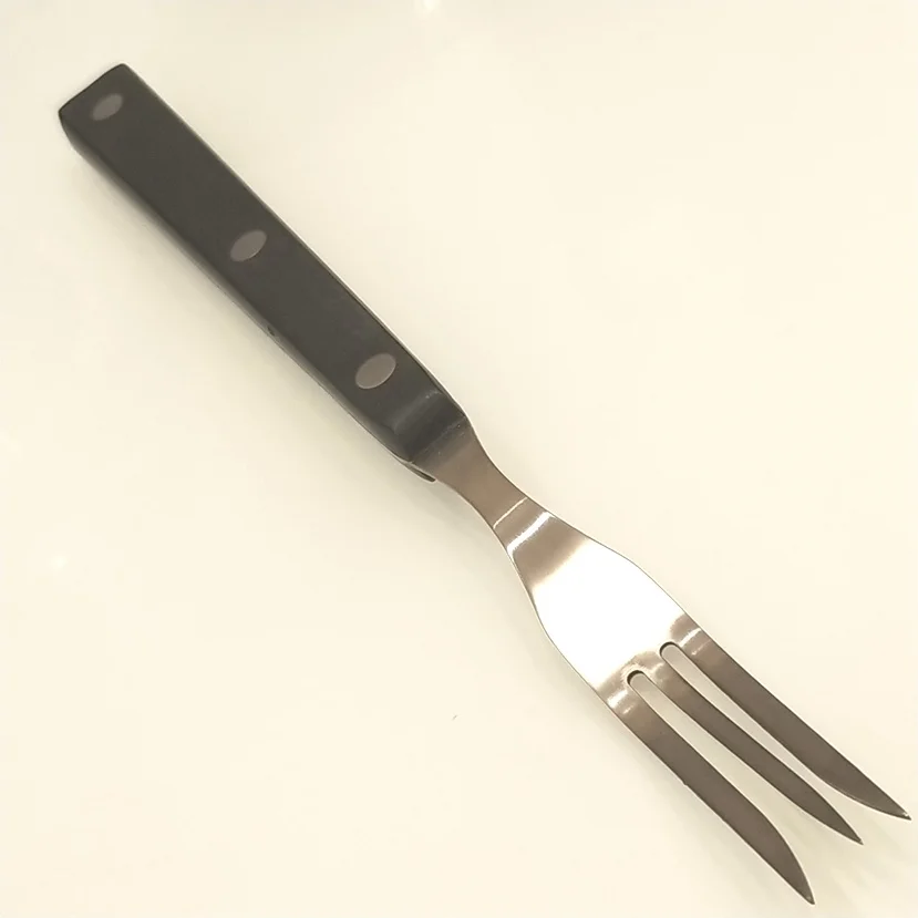 Miu Франция Sharp 10 дюймовая шпилька для мамы вилка из нержавеющей стали 3 контакт с