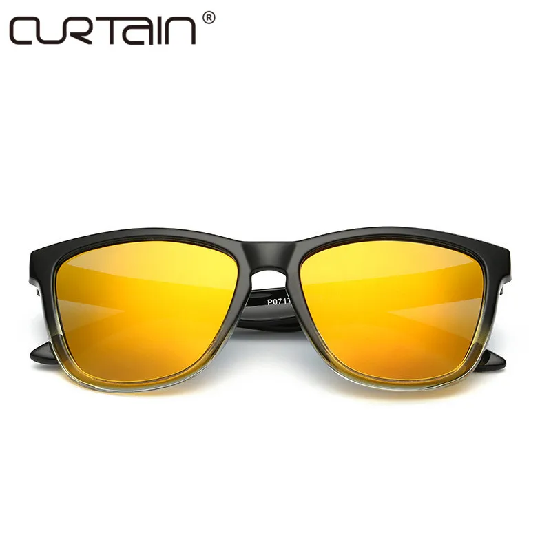 Мужские и женские очки с градиентной оправой поляризационные спортивные для