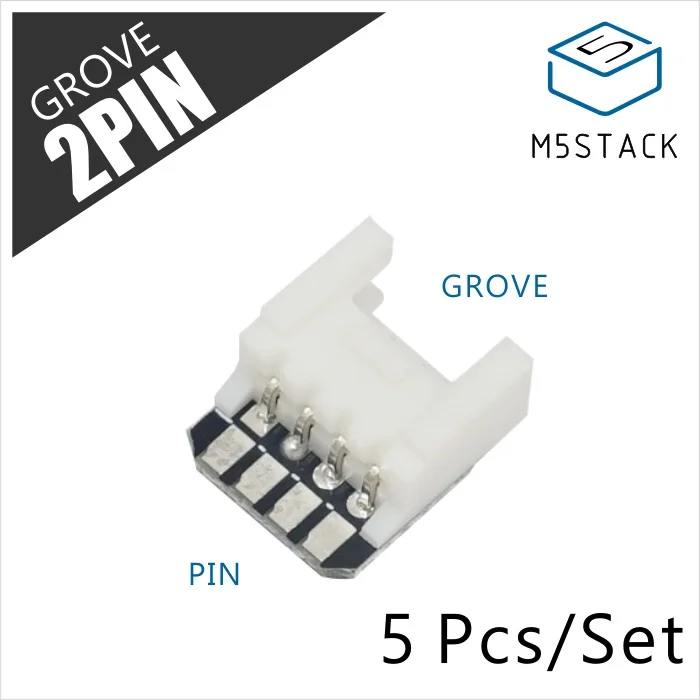 Официальный соединитель M5Stack grove2forest Grove2Pin Grove2SERVO 5 шт. в комплекте три вида