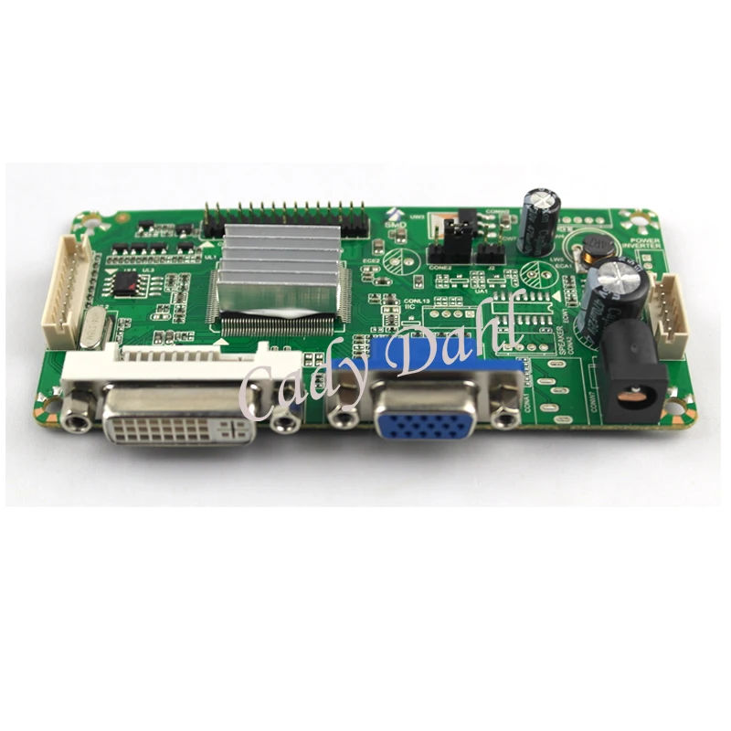 Новый VGA DVI LVDS 30 Шпильки Мониторы драйвера платы контроллера модуля DIY Kit для Raspberry