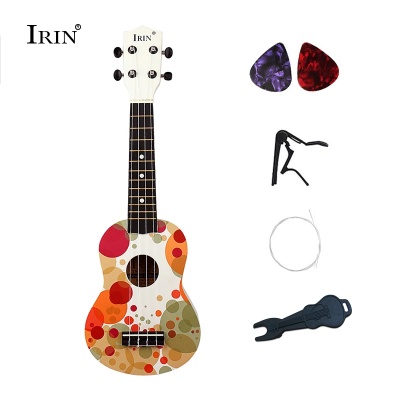 Горячая Распродажа Укулеле сопрано 4 струны музыкальная Акустическая гитара 21