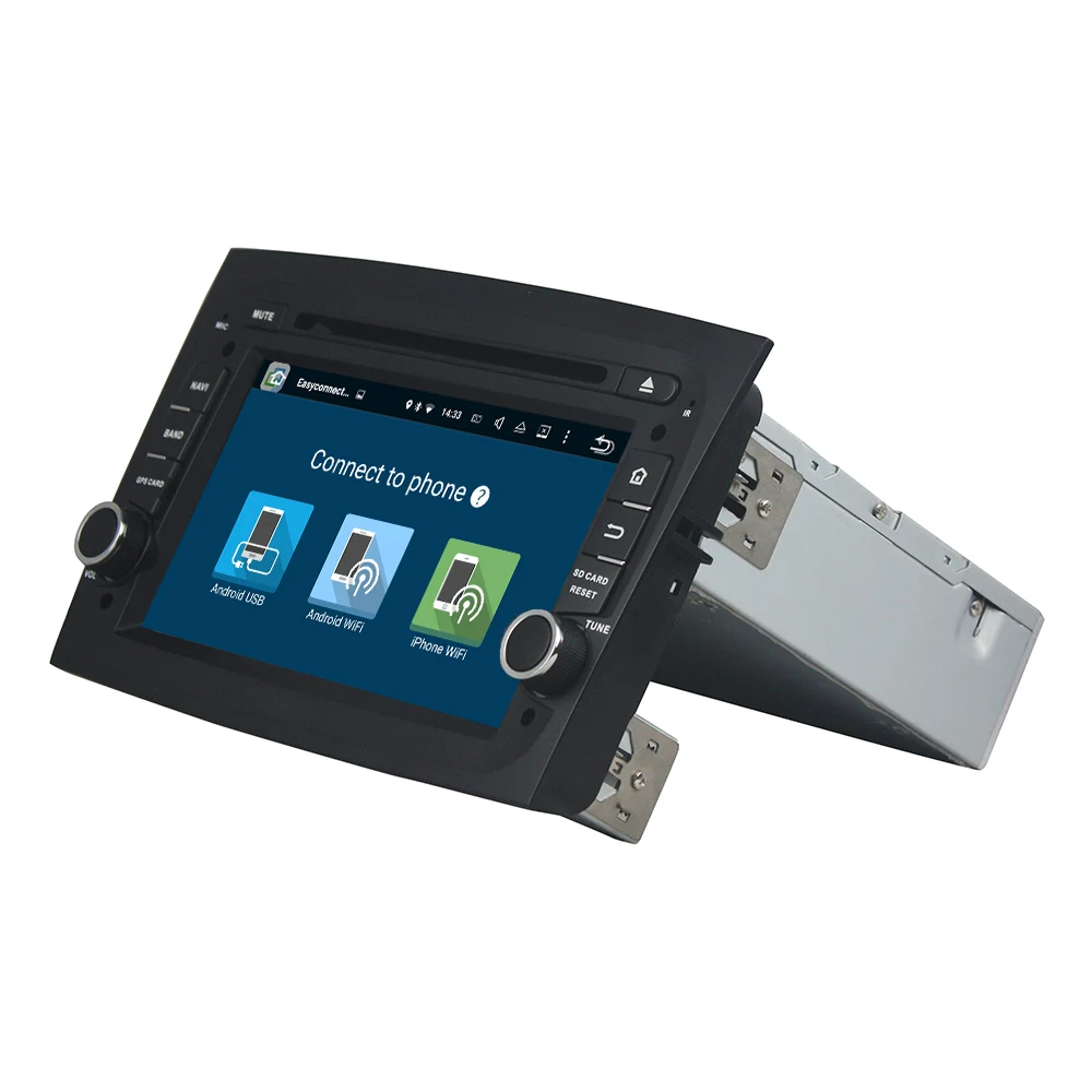 4 ядра Android 7.1.2 2 ГБ Оперативная память 32 Встроенная автомобильный DVD gps Радио