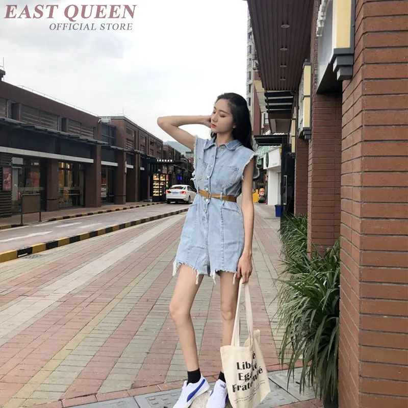 Комбинезоны женские летние 2018 без рукавов | Женская одежда