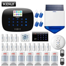 KERUI W193 беспроводной 3g приложение пульт дистанционного управления Сенсорный экран Alarma Casa wifi PSTN GSM Умный дом Охранная сигнализация наборы