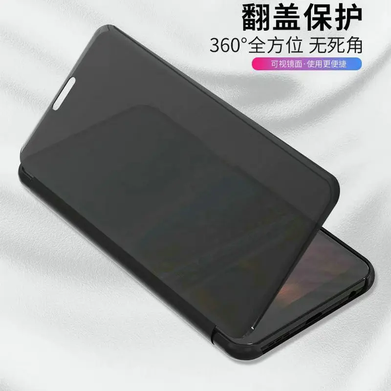 Huawei Honor 8X 8 X Coque Capa Smart Кожаный чехол для View 20 V20 телефон Fundas роскошный зеркальный