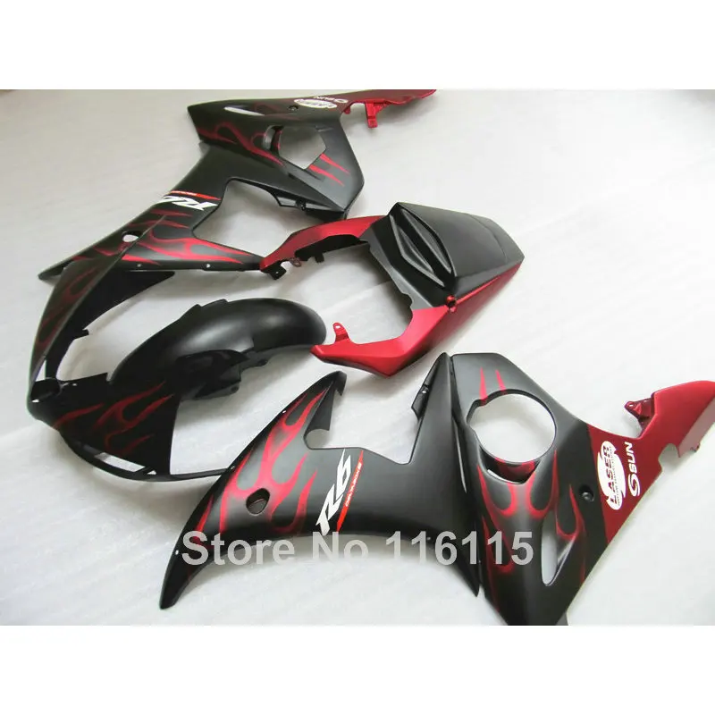 Комплект обтекателей из АБС пластика высокого качества для YAMAHA R6 2003 2004 2005