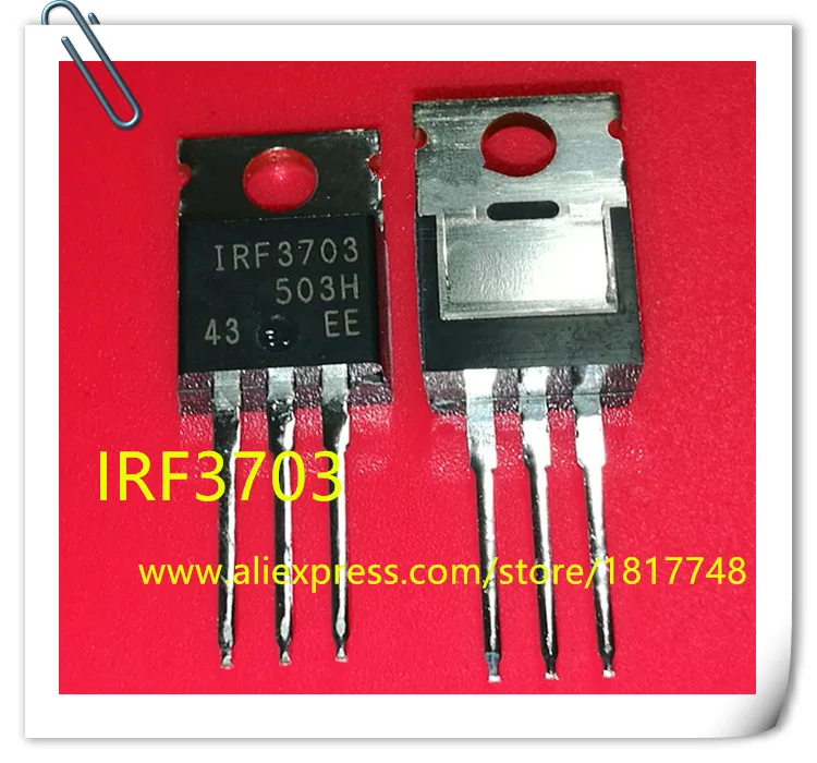 10 шт./лот IRF3703 FET 30V 210A TO-220 NPN новая Оригинальная гарантия качества | Электроника