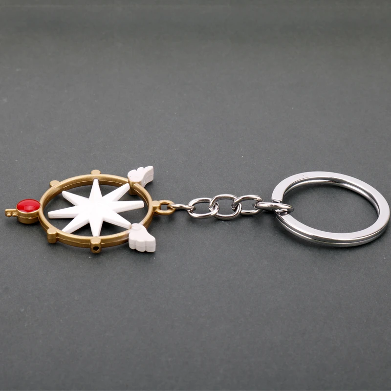 Аниме Кепка MQCHUN для карт Брелок Сакура Star Wings tor Sakura Key Kawaii Металлические Брелки