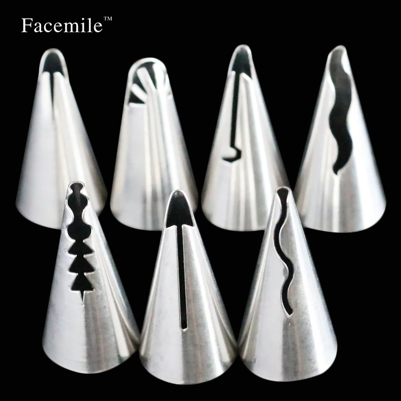 7 шт./компл. Свадебные русские насадки для украшения торта | Дом и сад