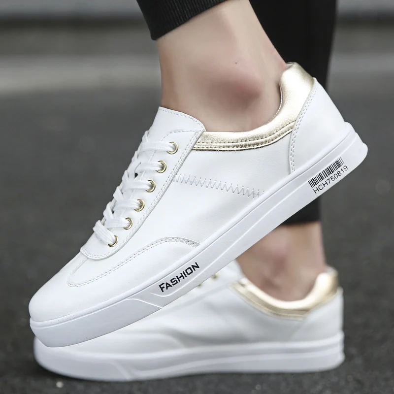 2018 summer new small white shoes Korean version of trend men's casual students' breathable moisture men 5 | Обувь