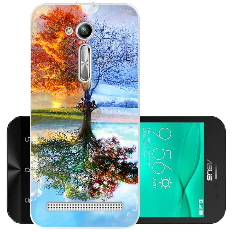 Чехол CaseRiver TPU 5," для Asus Zenfone Go ZB500KL, мягкий силиконовый чехол с милым рисунком, чехол для Asus Zenfone Go - Цвет: 20