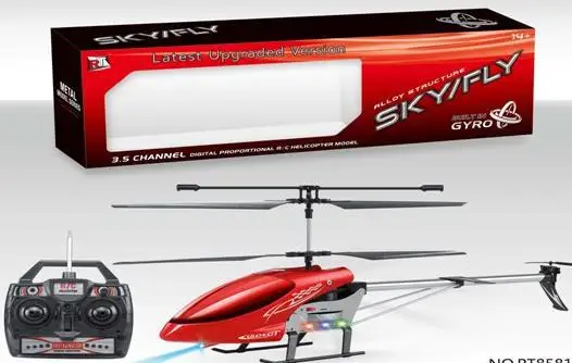 RT8581 Metal 3.5 CH RC Helicopter with 