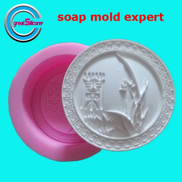 

chinese orchid stype soap mold chocolate mold silicone soap molds