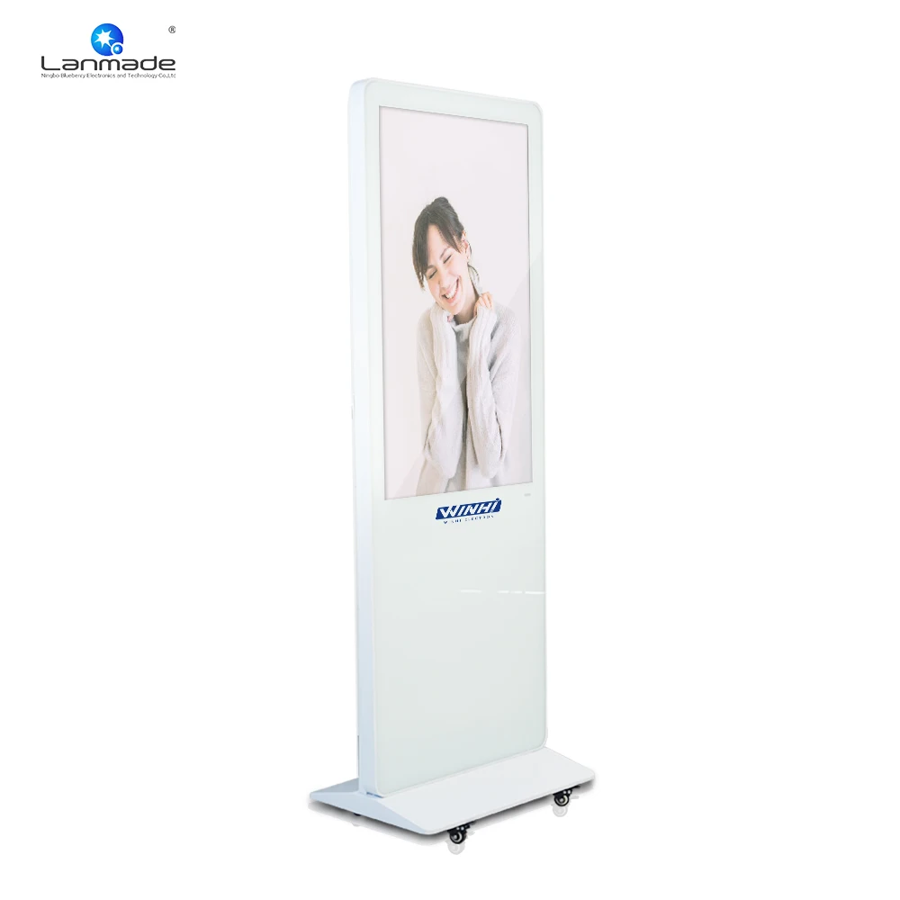 

43 Inch Fashion Store Floor Standing WIFI LED Display Supermarket Equipment LCD Touch Screen Digital Signage Media Player