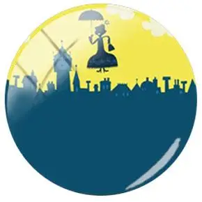 NS412 3 TAFREE классический фильм Mary Poppins картина DIY 25 мм стеклянный кабошон купол для браслета ожерелье Ювелирные серьги фурнитура - Цвет: NS412 3