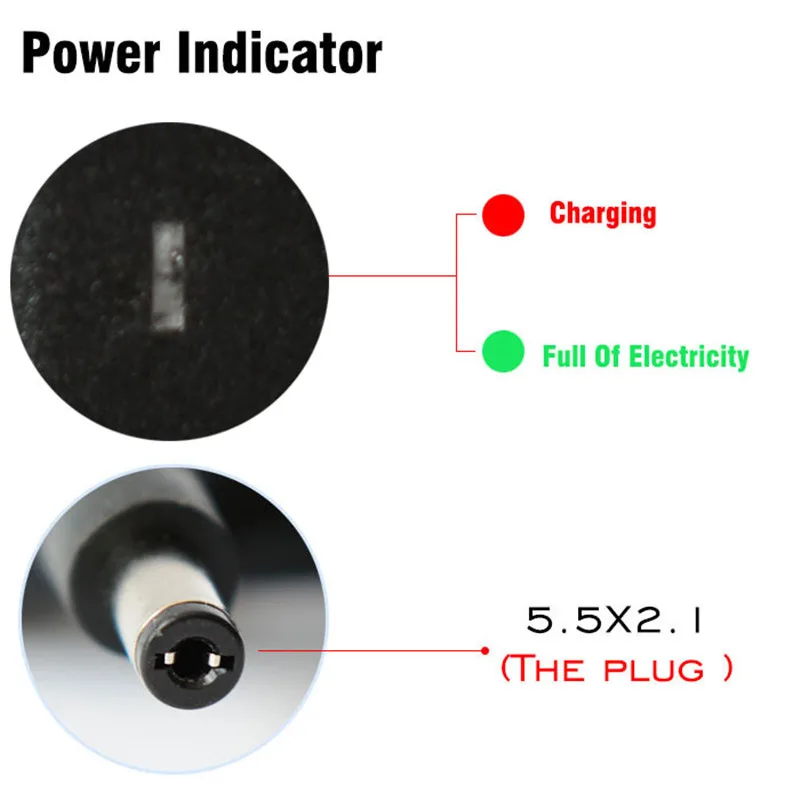 KingWei 1,2 m 8,4 V, 2A EU UK US plug 18650 литиевая батарея портативный аккумулятор зарядное устройство с проводным питанием мобильного телефона налобный фонарь