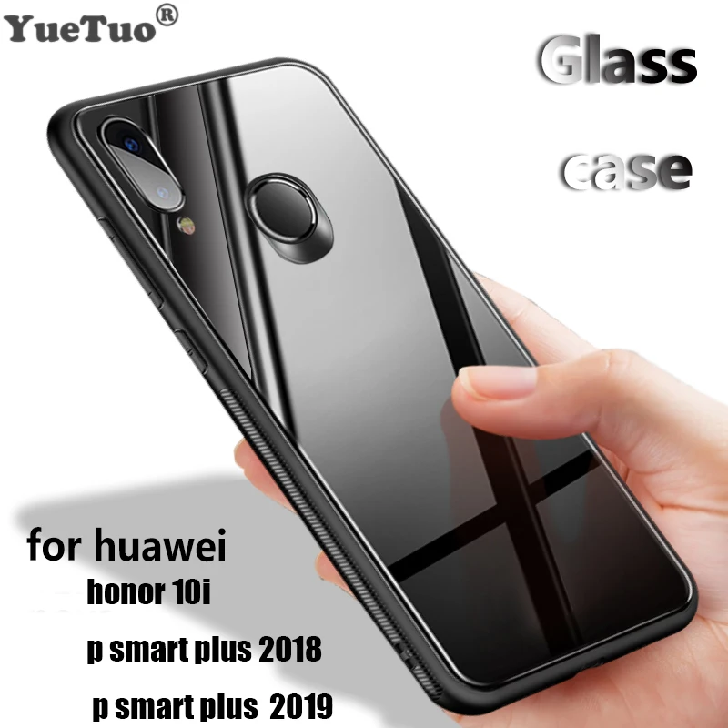 YueTuo стеклянный чехол для телефона, чехол, чехол для huawei honor 10i 10 i p smart plus 6,3 psmart plus enjoy 9s аксессуары