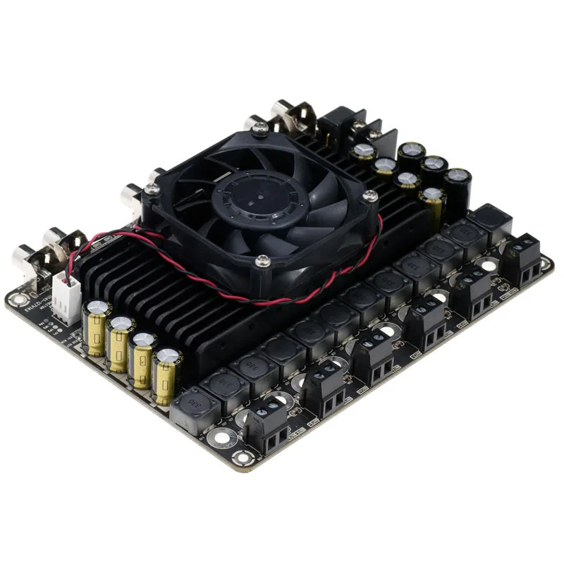 Lusya TDA7498 HIFi Fever цифровой усилитель плата класса D 100 Вт * 6 для автомобиля мощность