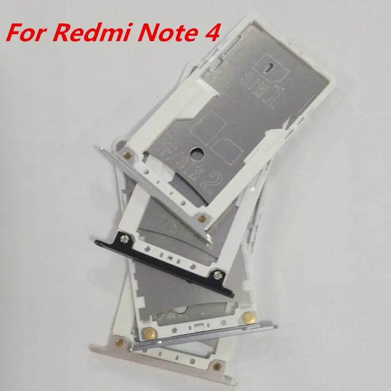 1PCS New Nano SIM Card Tray Holder Micro SD Slot Adapter for Xiaomi Redmi Note 4 | Мобильные телефоны и аксессуары