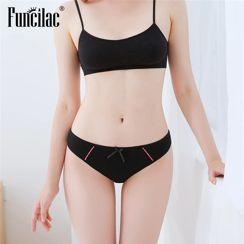 FUNCILAC нижнее белье женские сексуальные прозрачные кружевные лоскутные g стринги