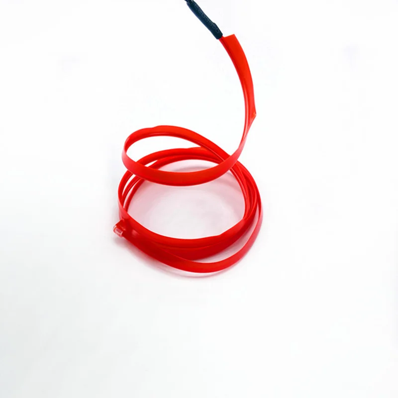 4 м автомобильный 12В LED холодный свет гибкий неоновый EL провод на автомобиле