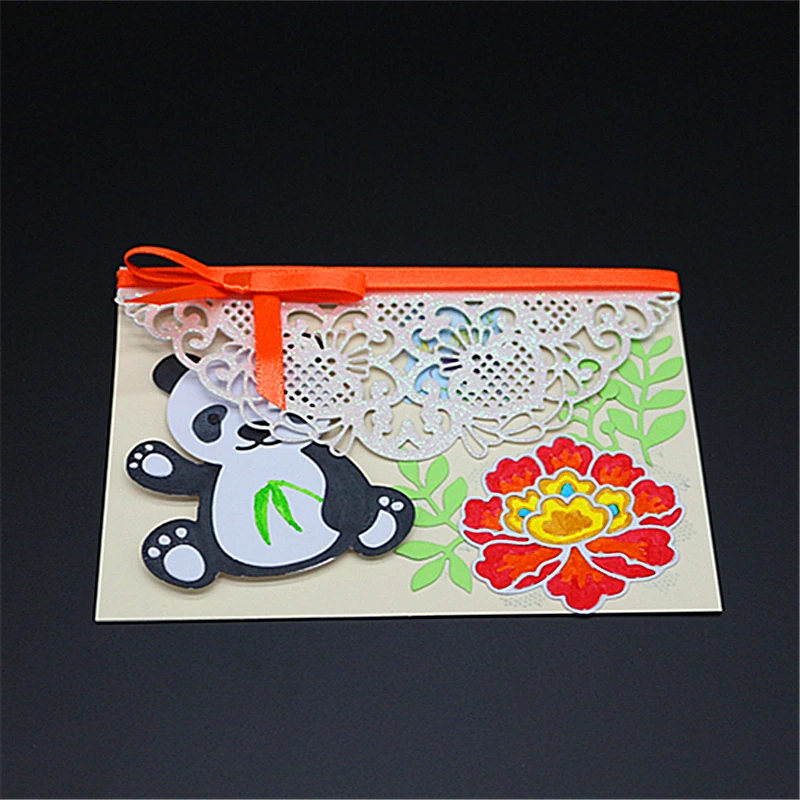 Цветы Patern металлические режущие штампы для скрапбукинга фотоальбома тиснение DIY