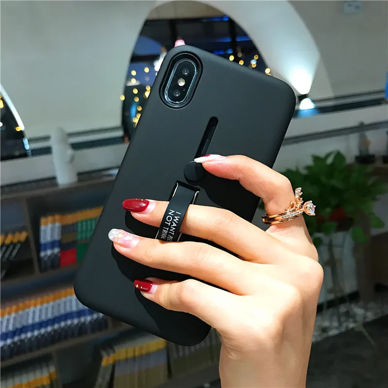 Чехол для Телефона iPhone 6 6S 7 Plus чехол iphone 8 X 10 XS MAX XR красные черные чехлы |