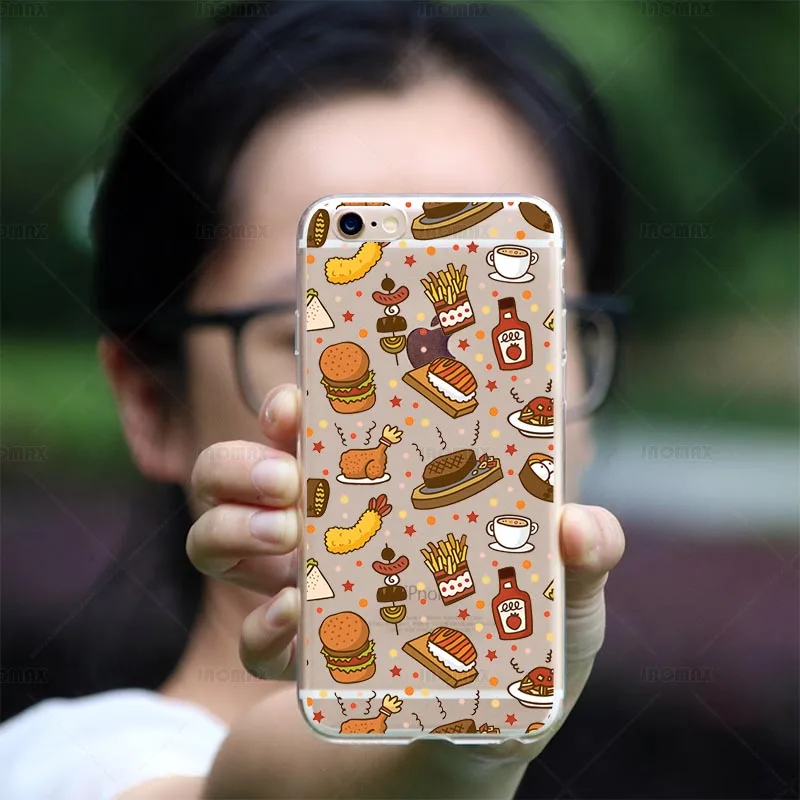 Чехол для iPhone X Xs Max 6 S 7 8 Plus 5 5S SE прозрачный силиконовый чехол телефона | Мобильные