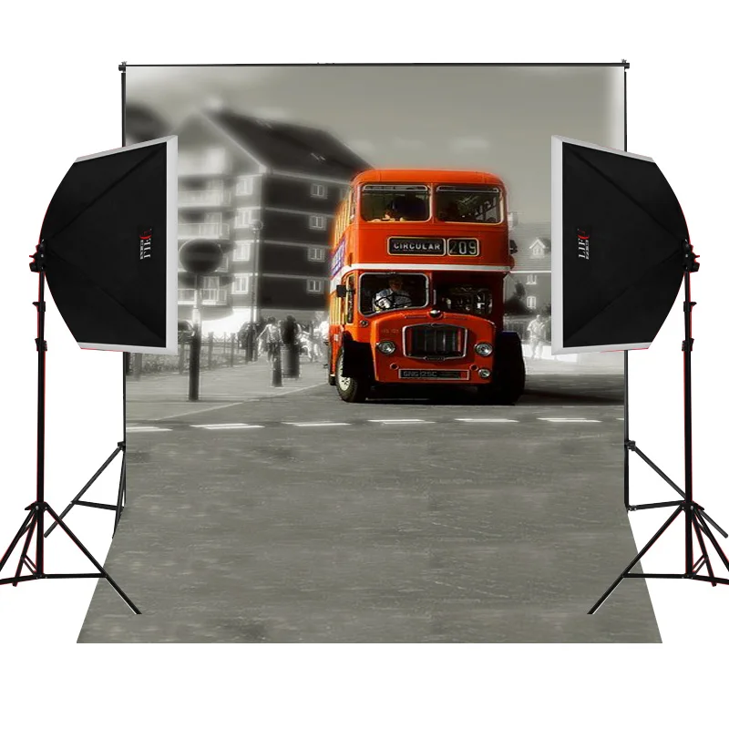 Темно Orange шины живописный для фото камеры fotografica Studio винил фотографии фоном фон