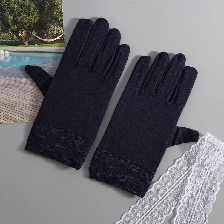 22cm Women Men Thermal Elastic Short Gloves Riding Dance Drama Performance Props Party Supplies Christmas|Мужские перчатки| |