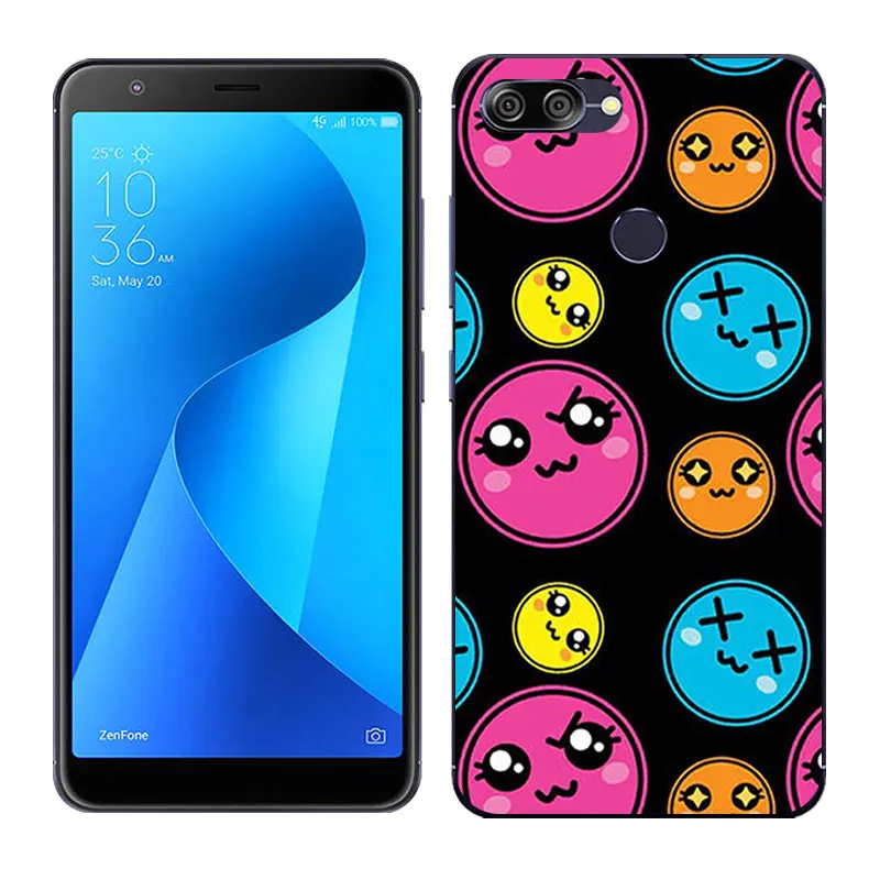 30 Для Asus Zenfone Max Plus M1 силиконовый чехол Land Луна роспись мягкий чехол для задней панели телефона для Asus Zenfone Max Plus M1 ZB570TL X018D - Цвет: 30