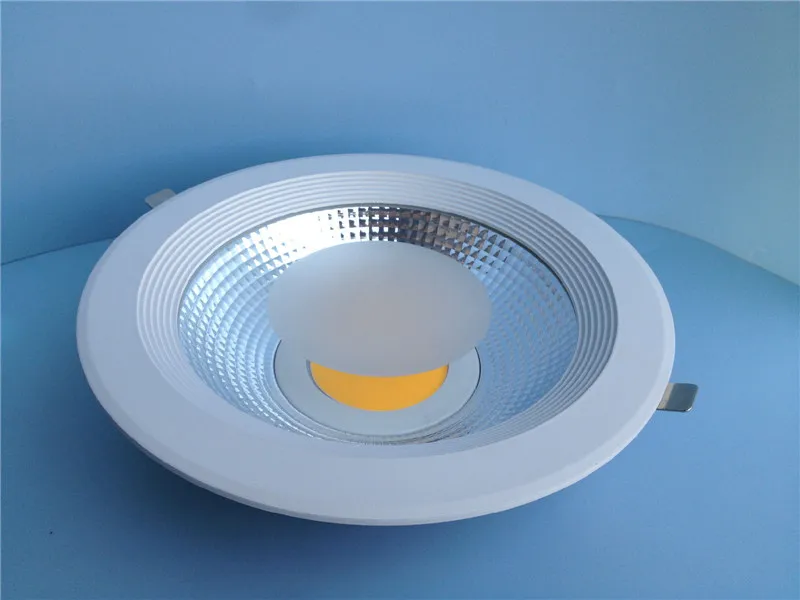 Круглый светодиодный светильник для затенения, диммируемый, 10 Вт, 12 Вт, 15 Вт, 20 Вт, 25 Вт, 30 Вт, встроенный светильник с драйвером AC85-265V, угол 120 градусов, сертификаты CE UL.