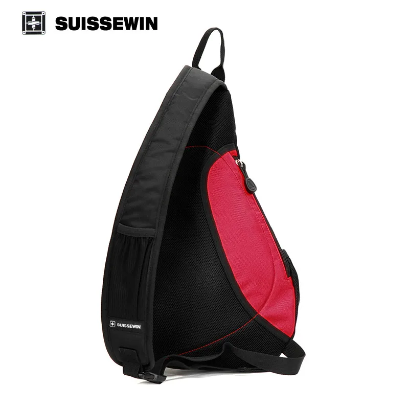 SWISSWIN сумки через плечо мужчины одного плеча мешок модные женские туфли нагрудные