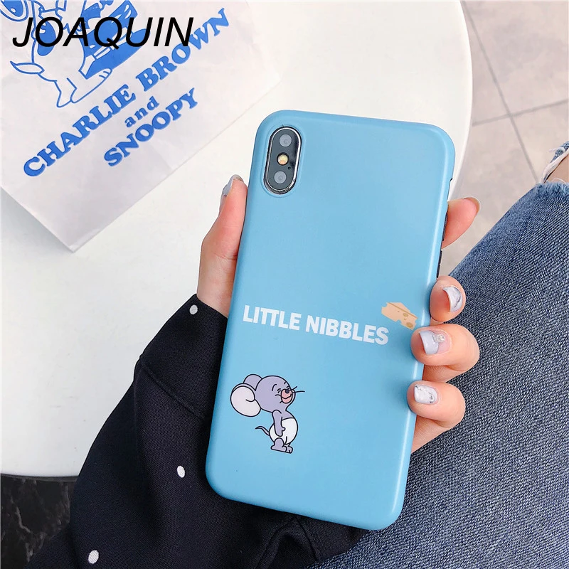 highest Funny Cartoon Tom Jerry Case for iPhone X XR Xs Max 8 7 6 6s Plus Ultra Thin Slim Fit Soft Cover Cases Coque |