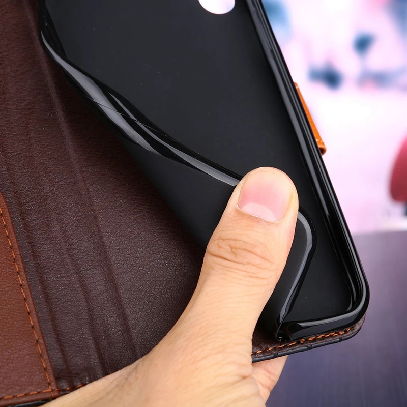 Lnobern чехол для One Plus 5 т случае тканые текстуры Флип Стиль высокое качество