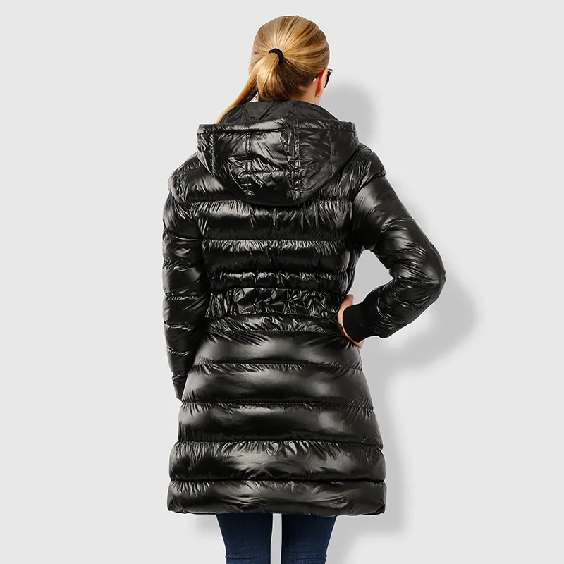 2017 Fashion Winter Jacket Women Long Hooded Thick Warm Down Casual Slim Cotton Padded Parka Outwear Plus Size | Женская одежда