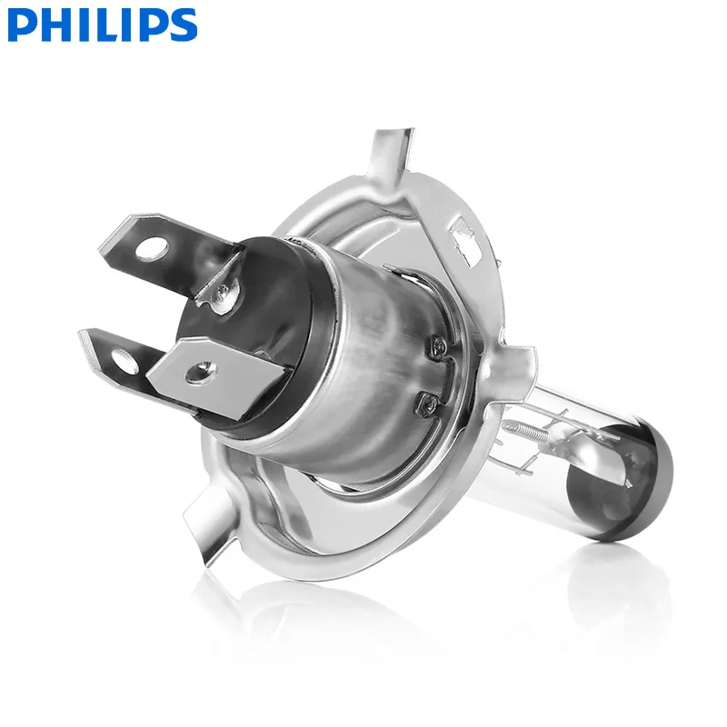 10 шт. Philips Vision H4 12 в 60/55 Вт P43t 12342C1+ 30% Яркий светильник, автомобильный галогенный головной светильник, OEM авто Hi/lo луч