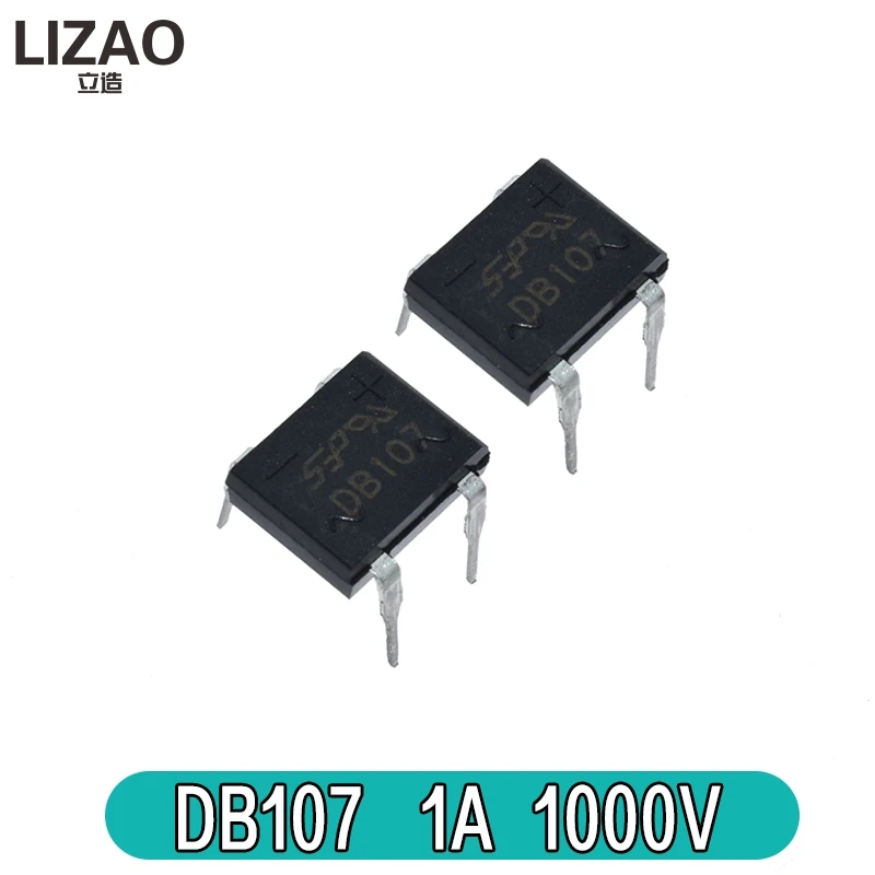 DB107 S MB10M MB10S 1A1000v DIP 4 SOP Новый Oiginal однофазный диодный выпрямительный